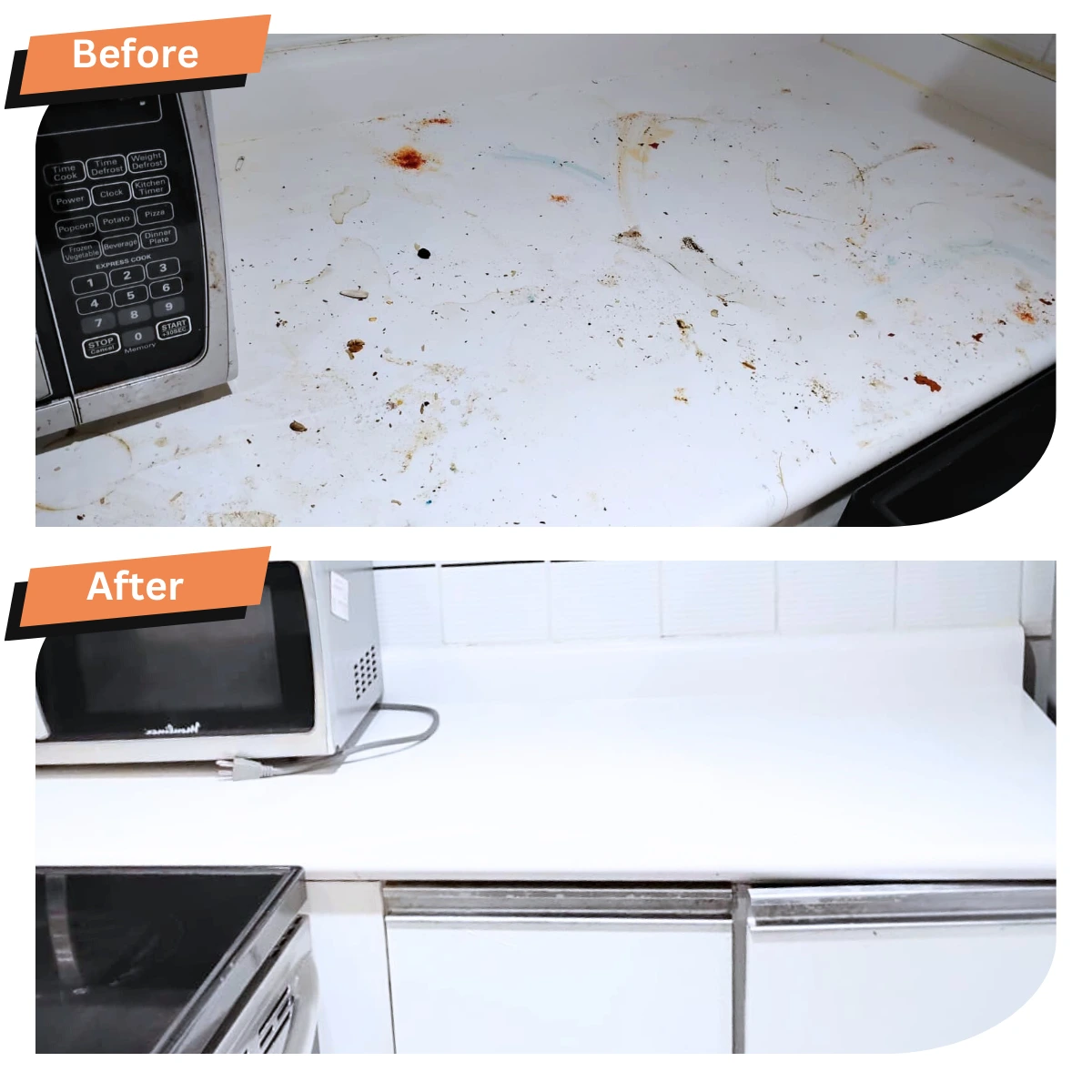 Countertop Deep Clean
